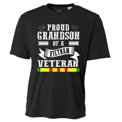 Proud Grandson Of a Vietnam Veteran Cooling Performance Crew T-Shirt