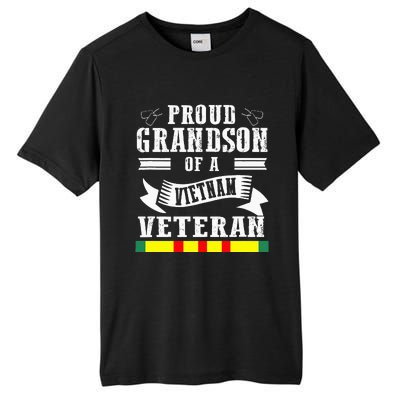 Proud Grandson Of a Vietnam Veteran Tall Fusion ChromaSoft Performance T-Shirt