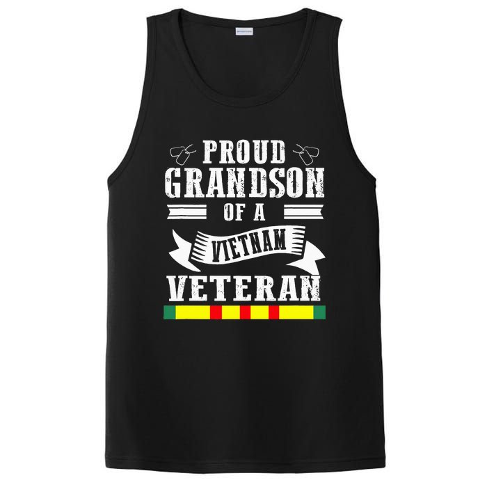 Proud Grandson Of a Vietnam Veteran PosiCharge Competitor Tank