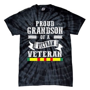 Proud Grandson Of a Vietnam Veteran Tie-Dye T-Shirt