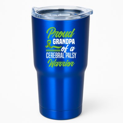 Proud Grandpa Of A Cerebral Palsy Warrior Cerebral Palsy Gift Tumbler