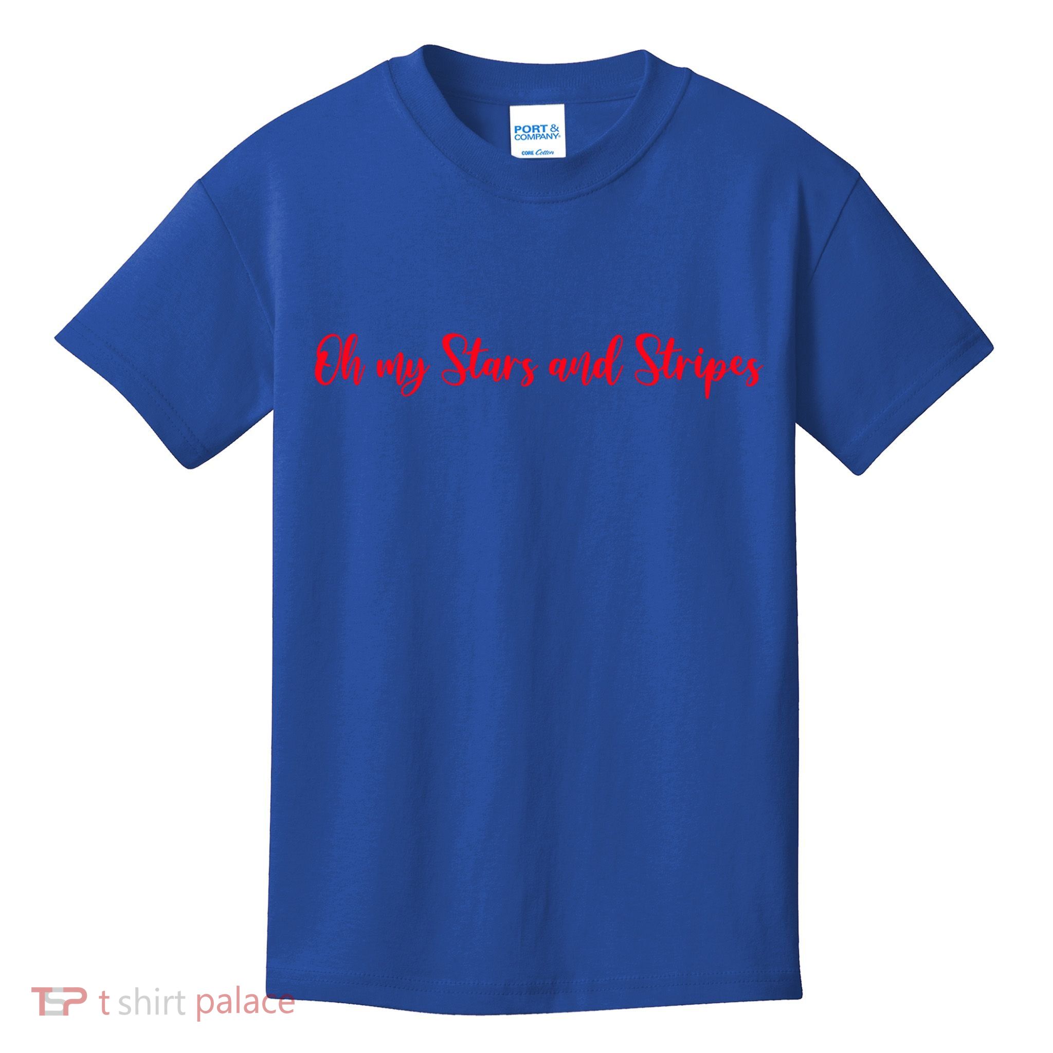 Patriotic Gift Oh My Stars And Stripes Cool Gift Kids T-Shirt