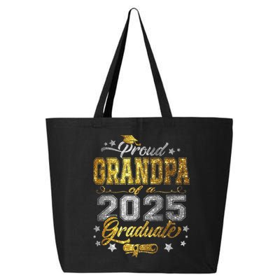 Proud Grandpa Of Class Of 2025 Graduate 2025 Senior Grandpa 25L Jumbo Tote