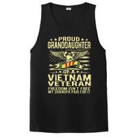 Proud Granddaughter Of Vietnam Veteran Freedom Isnt Free PosiCharge Competitor Tank