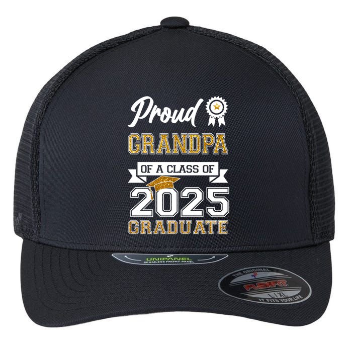 Proud Grandpa Of A Class Of 2025 Graduate Flexfit Unipanel Trucker Cap