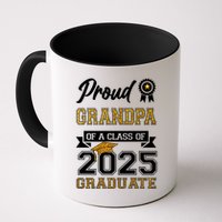 Proud Grandpa Of A Class Of 2025 Graduate Mug