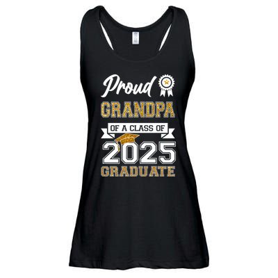 Proud Grandpa Of A Class Of 2025 Graduate Ladies Essential Flowy Tank
