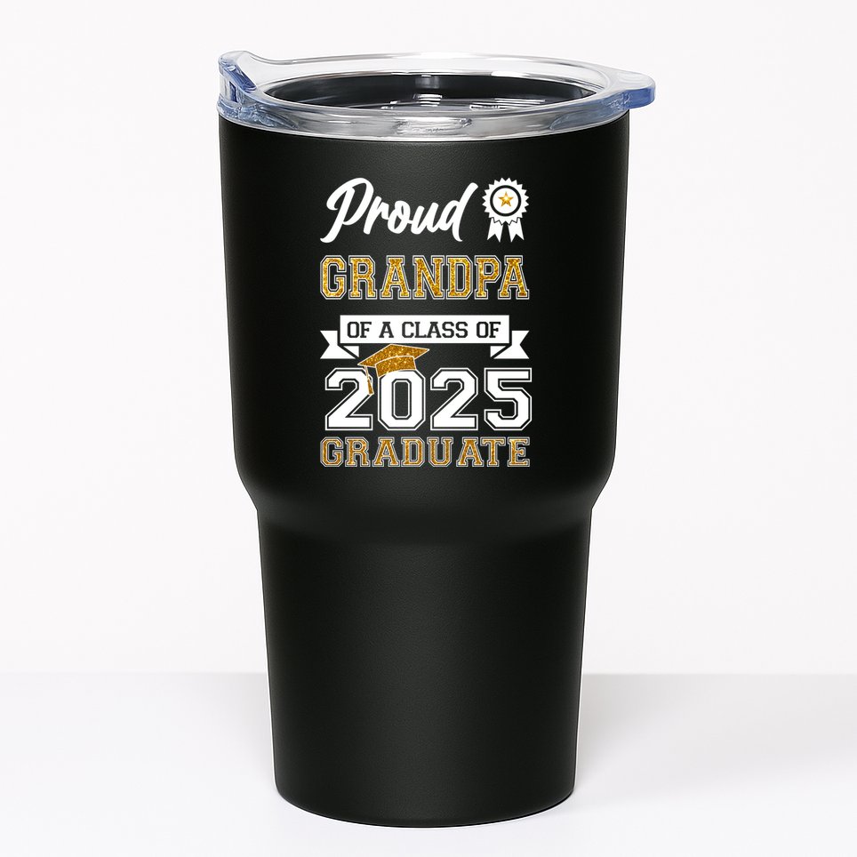 Proud Grandpa Of A Class Of 2025 Graduate Tumbler
