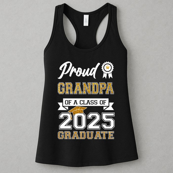Proud Grandpa Of A Class Of 2025 Graduate Womens Tank Top