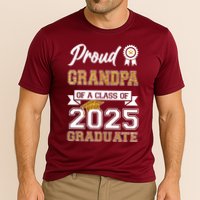 Proud Grandpa Of A Class Of 2025 Graduate Performance Shirt