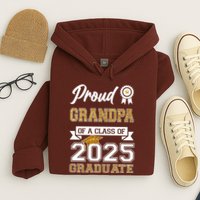 Proud Grandpa Of A Class Of 2025 Graduate Hoodie