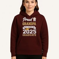Proud Grandpa Of A Class Of 2025 Graduate Hoodie
