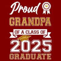 Proud Grandpa Of A Class Of 2025 Graduate Cooling Performance Long Sleeve Crew