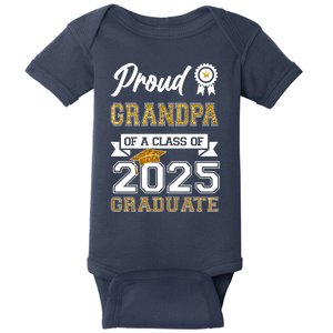 Proud Grandpa Of A Class Of 2025 Graduate Baby Bodysuit