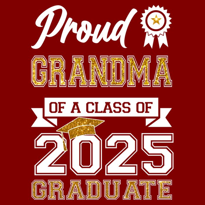 Proud Grandma Of A Class Of 2025 Graduate Visor