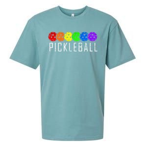 Pickleball Gift Sueded Cloud Jersey T-Shirt