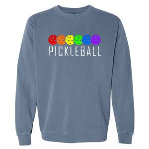 Pickleball Gift Garment-Dyed Sweatshirt