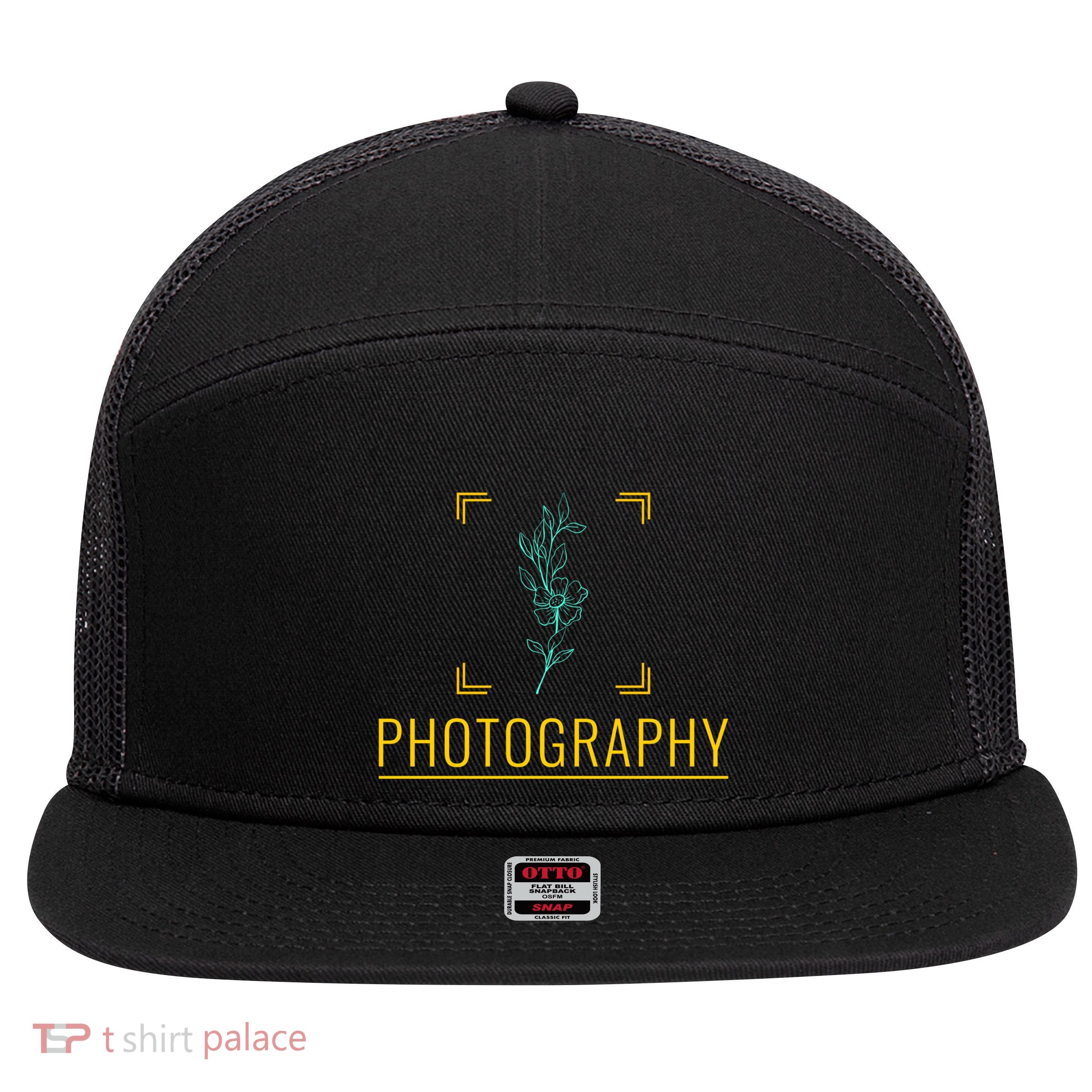 Photography Gift Photographer Great Gift 7 Panel Mesh Trucker Snapback Hat