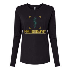 Photography Gift Photographer Great Gift Womens Cotton Relaxed Long Sleeve T-Shirt