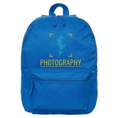 Photography Gift Photographer Great Gift 16 in Basic Backpack
