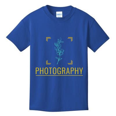 Photography Gift Photographer Great Gift Kids T-Shirt