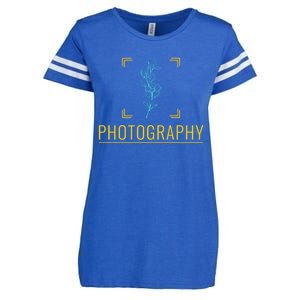 Photography Gift Photographer Great Gift Enza Ladies Jersey Football T-Shirt