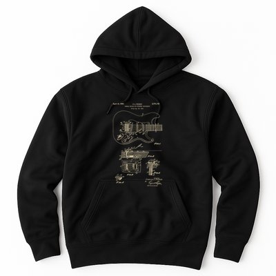 Patent Guitar Hoodie