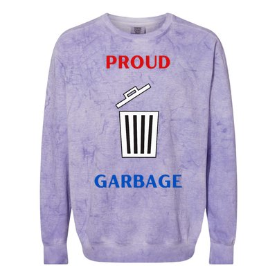 Proud Garbage Colorblast Crewneck Sweatshirt