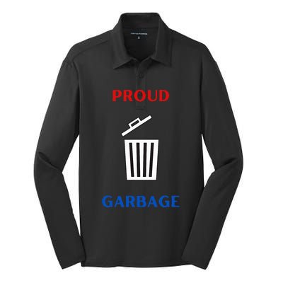 Proud Garbage Silk Touch Performance Long Sleeve Polo