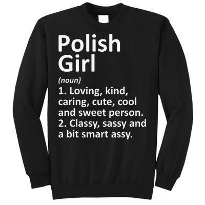 POLISH GIRL POLAND Gift Funny Country Home Roots Descent Sweatshirt