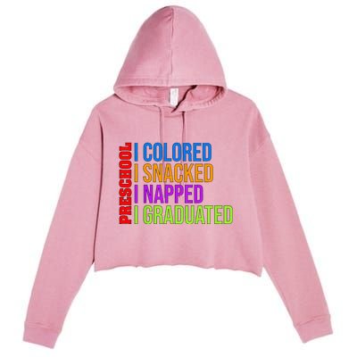 Preschooler Graduation Preschool Graduation Crop Fleece Hoodie