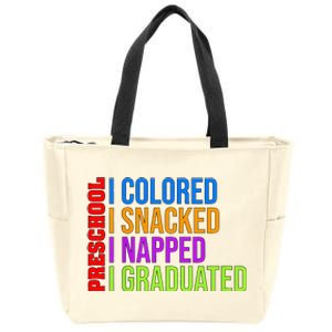 Preschooler Graduation Preschool Graduation Zip Tote Bag