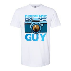 Photography Guy Photographer Gift Softstyle CVC T-Shirt