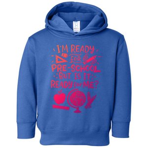 Preschool Gift Toddler Hoodie