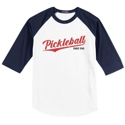 Pickleball Gift Baseball Sleeve Shirt