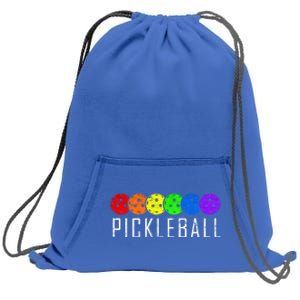 Pickleball Gift Sweatshirt Cinch Pack Bag