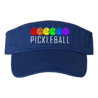 Pickleball Gift Valucap Bio-Washed Visor