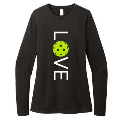 Pickleball Gift Womens CVC Long Sleeve Shirt