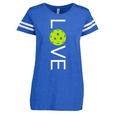 Pickleball Gift Enza Ladies Jersey Football T-Shirt