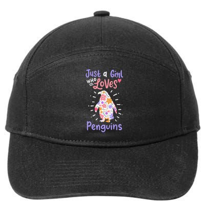 Penguin Gift 7-Panel Snapback Hat