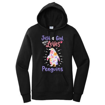 Penguin Gift Women's Pullover Hoodie