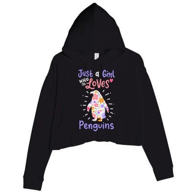 Penguin Gift Crop Fleece Hoodie