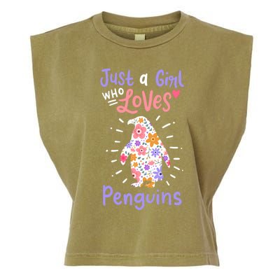 Penguin Gift Garment-Dyed Women's Muscle Tee