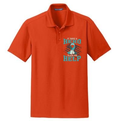 Ptsd Gift Dry Zone Grid Polo