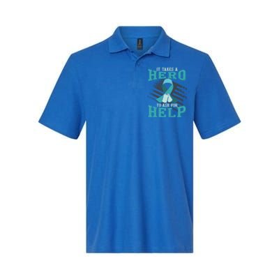 Ptsd Gift Softstyle Adult Sport Polo