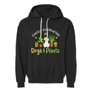 Plants Gardener Plant Gardening Plant Lover Garment-Dyed Fleece Hoodie