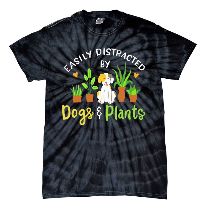 Plants Gardener Plant Gardening Plant Lover Tie-Dye T-Shirt