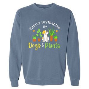 Plants Gardener Plant Gardening Plant Lover Garment-Dyed Sweatshirt