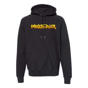 Pickleball Gear Pickleballer Graffiti Premium Hoodie