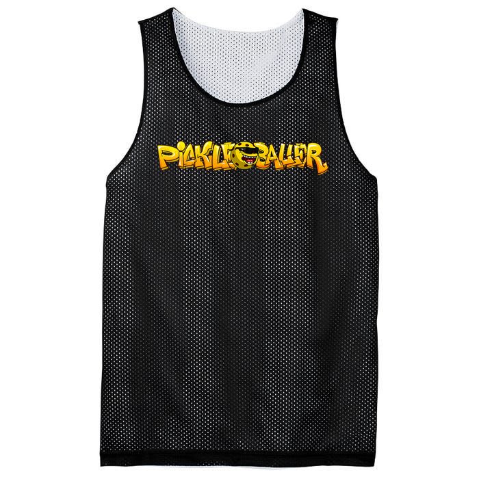 Pickleball Gear Pickleballer Graffiti Mesh Reversible Basketball Jersey Tank